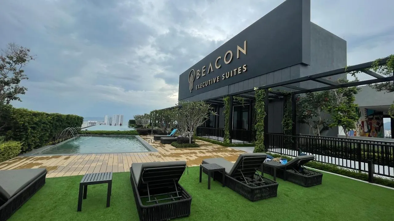 Apartment 2Br Georgetown Luxury Suite #Rooftoppool #Beacon Malaysia