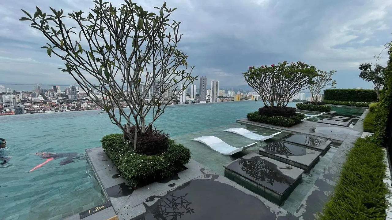 شقة 2Br Georgetown Luxury Suite #Rooftoppool #Beacon ماليزيا